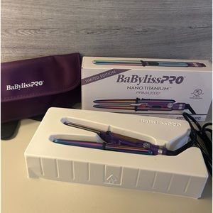 babybliss pro flat iron limited edition